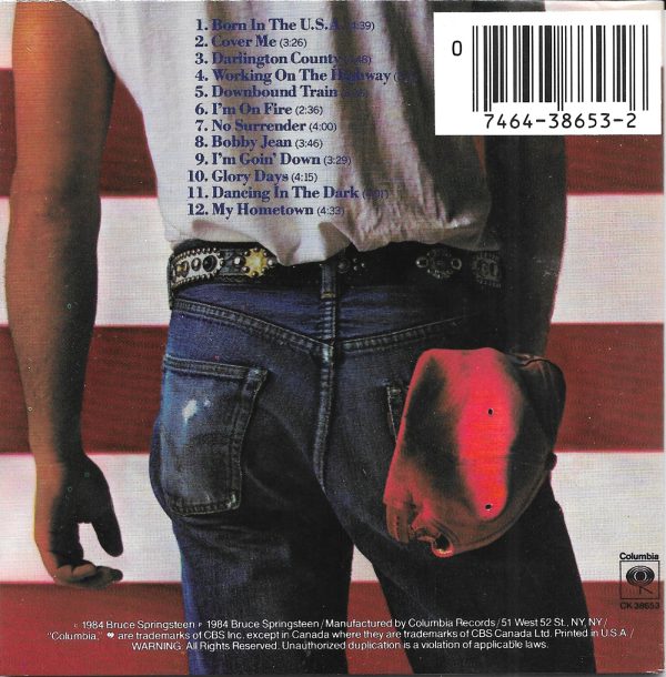 Born In The U.S.A. by Springsteen, Bruce (CD, 2015) (07464386532) - Image 2