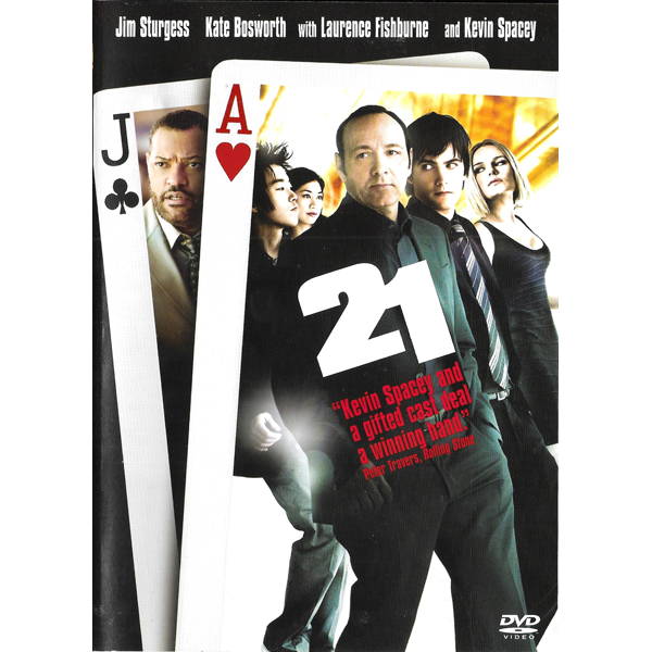 21 (DVD, 2008, Single Disc Version) (043396267183)